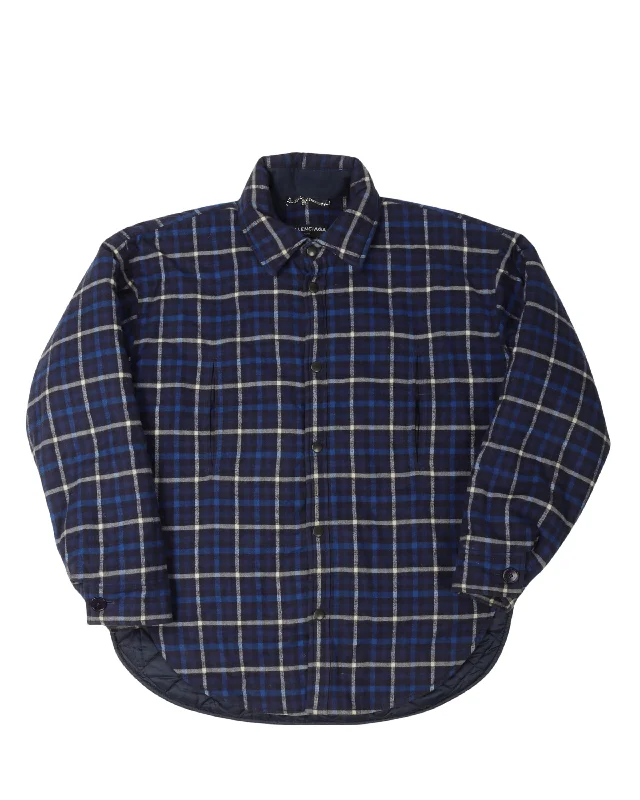 Relaxed T-shirts FW17 Quilted Padded Flannel