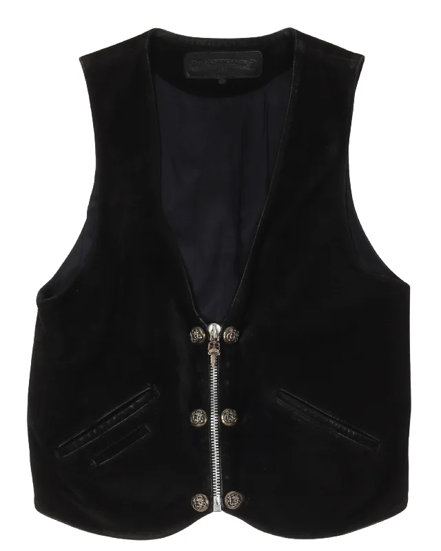 Casual Suits Suede Leather Vest