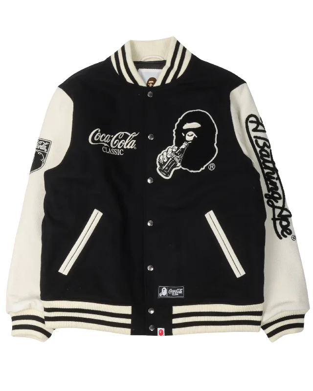 Urban Footwear Coca Cola Varsity Jacket