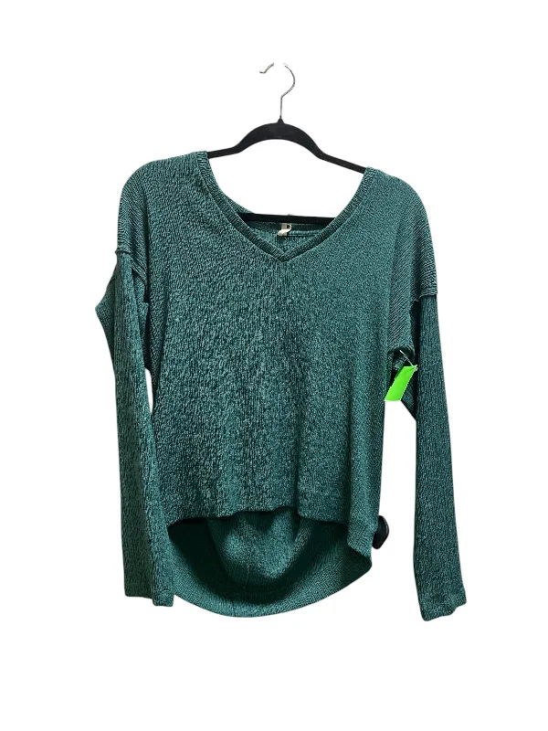 Stylish Jackets Top Long Sleeve By Anthropologie In Green, Size: S