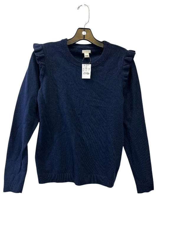 Modern Hoodies Top Long Sleeve By J. Crew In Blue, Size: S