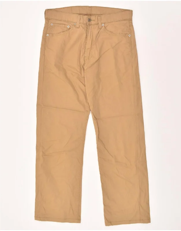 Simple Jeans LEVI'S Mens 751 Straight Casual Trousers W33 L29 Beige