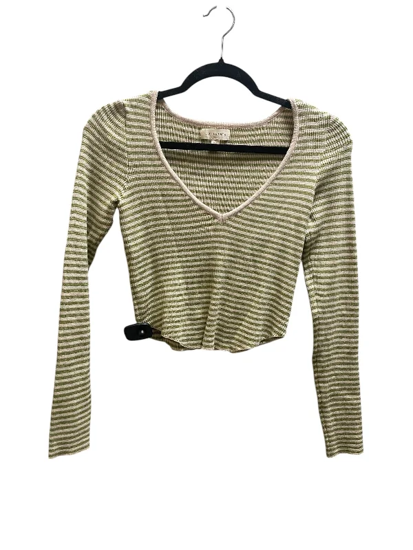 Smart Sweaters Top Long Sleeve By La Hearts In Green, Size: S