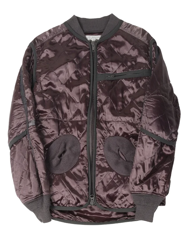 Relaxed Footwear AW01 Quilted Bomber Jacket