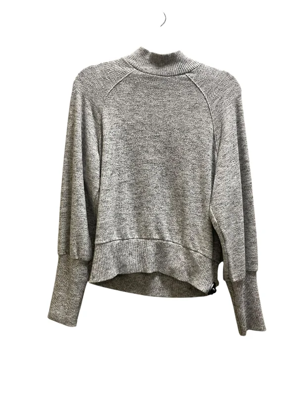 Street Pants Top Long Sleeve By Maeve In Grey, Size: Xs