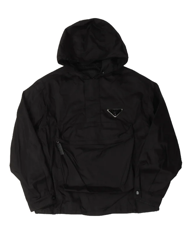 Smart Outerwear Re-Nylon Hooded Anorak Jacket