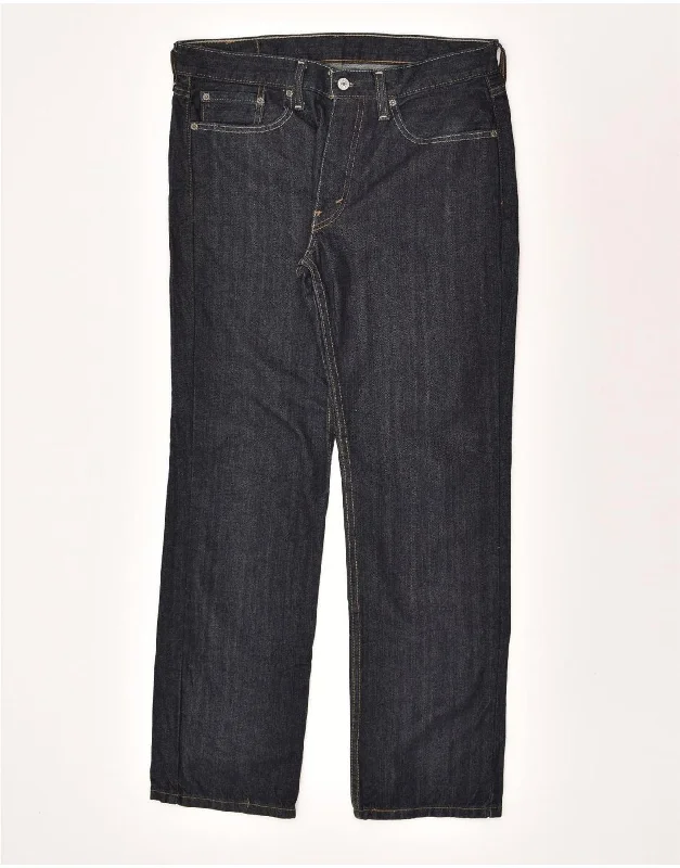 Simple Jackets LEVI'S Mens 514 Tapered Jeans W32 L29  Black Cotton