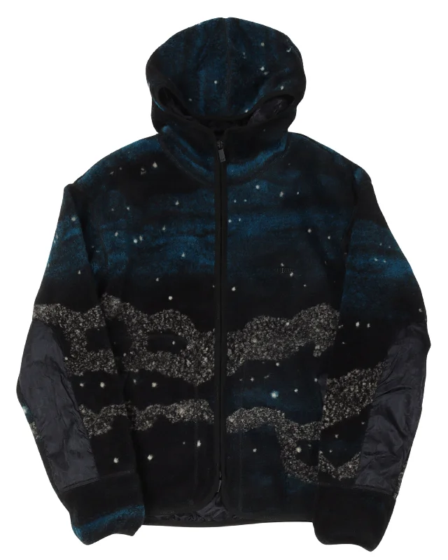 Comfortable Suits Peter Doig Hooded Fleece Jacket