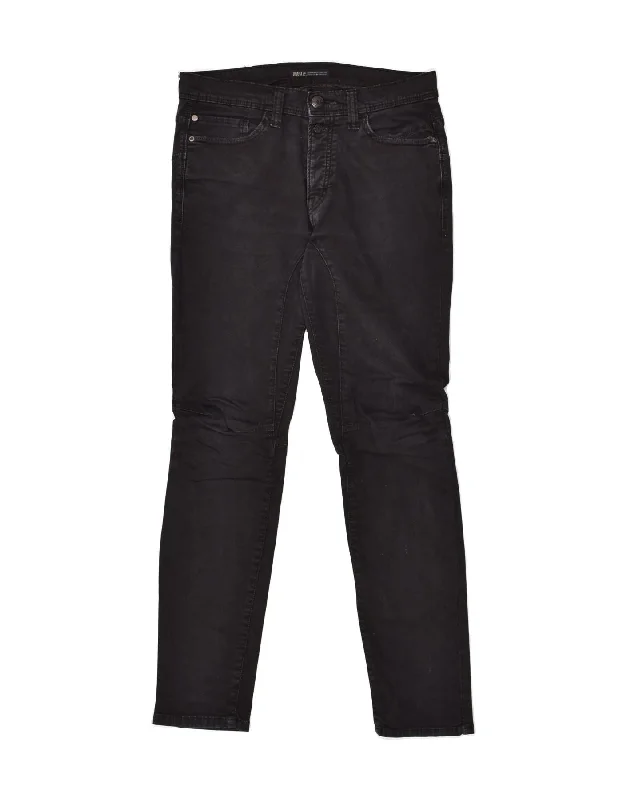 Simple Jeans RIFLE Mens Slim Jeans W31 L31  Black Cotton