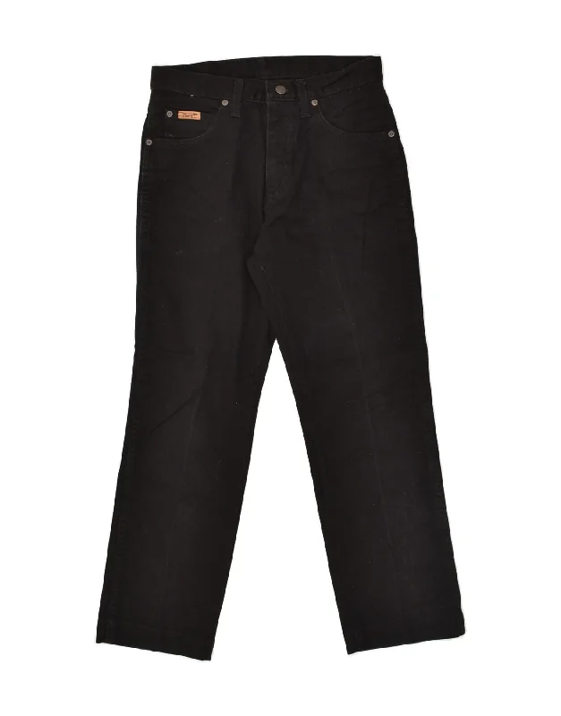 Stylish Accessories WRANGLER Mens Straight Jeans W29 L27  Black