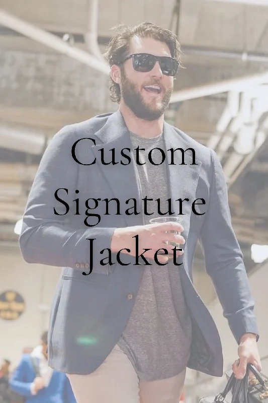 Smart Sweaters Custom Signature Jacket