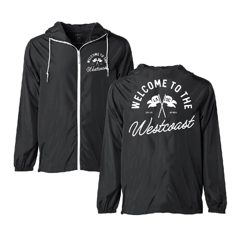 Basic Casuals County Windbreaker - Black / White