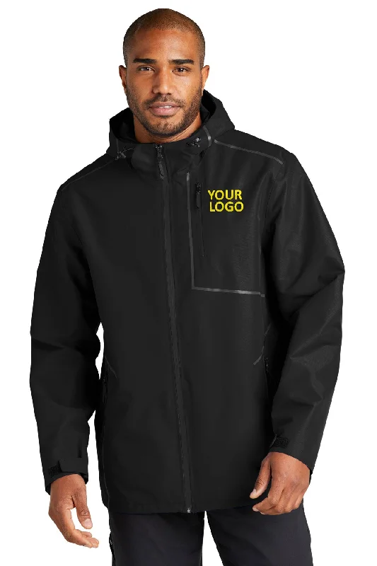 Modern Jackets Port Authority Collective Tech Branded Outer Shell Jackets, Deep Black