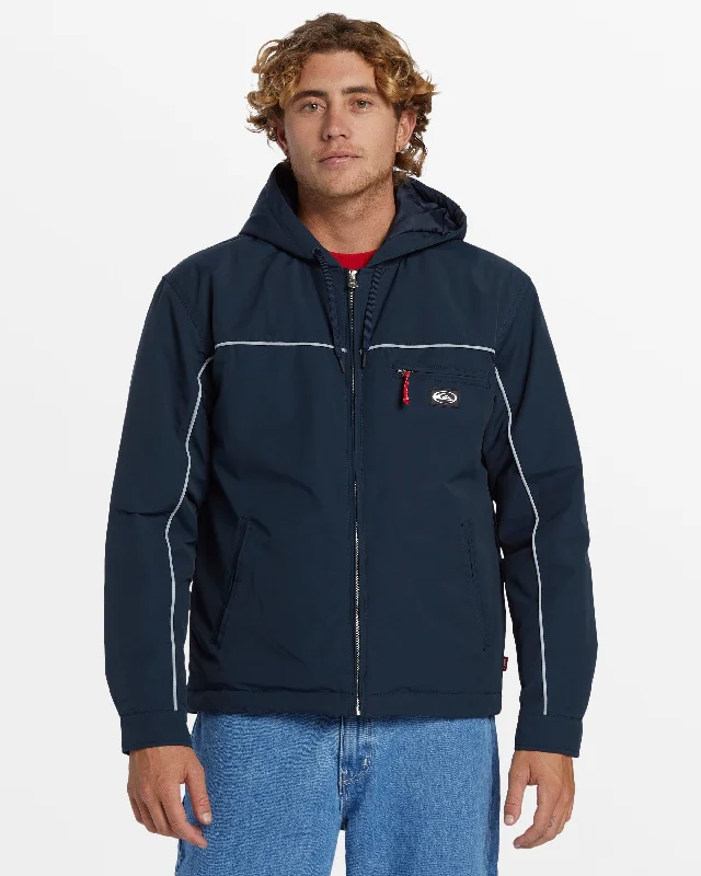 Sporty Accessories Saturn Hood Waterproof Jacket - Dark Navy