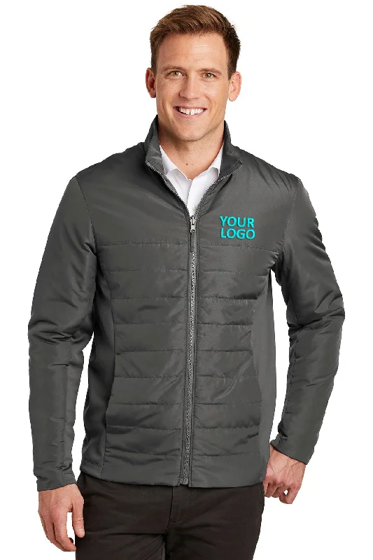 Simple Hoodies Port Authority Collective Insulated Branded Jackets, Graphite