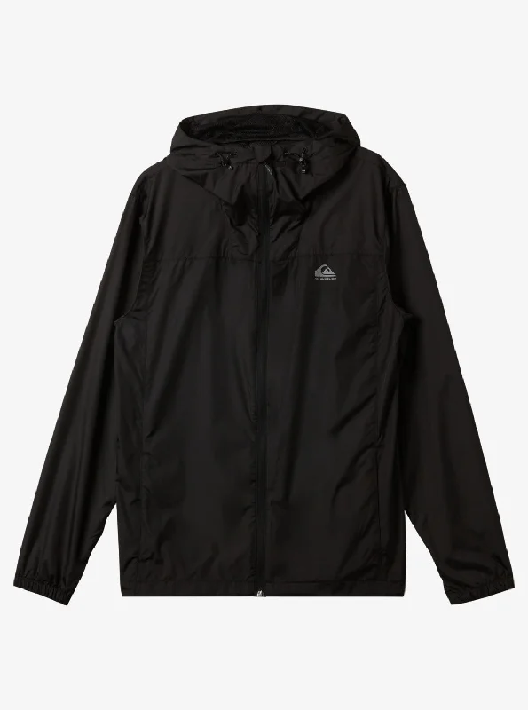 Fashion Hoodies Overcast Windbreaker - Black