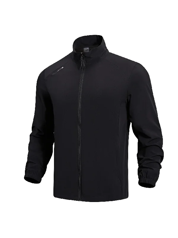 Relaxed Tops Men's Stand Collar Outdoor Sports Jacket