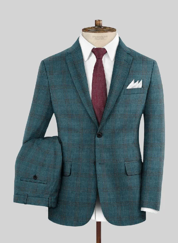 Athletic Tops Loro Piana Carmelo Wool Silk Linen Suit