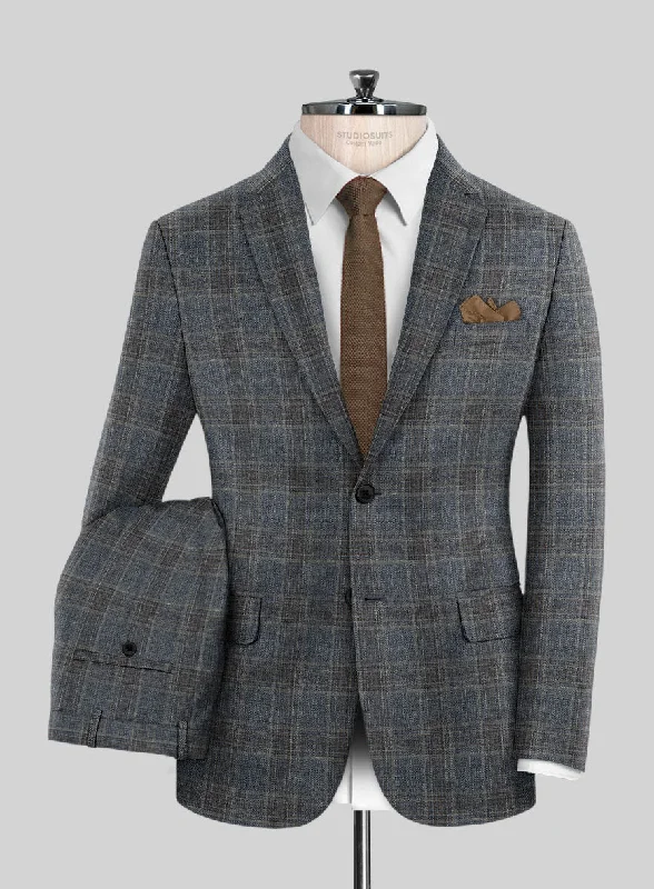 Stylish Hoodies Loro Piana Leandra Wool Silk Linen Suit