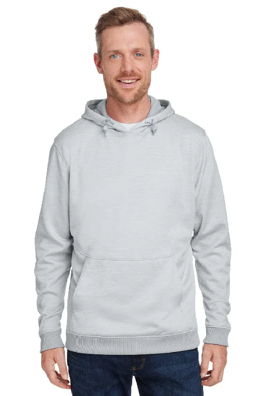 Casual Jackets Under Armour Mens Storm Armourfleece Water Resistant Hooded Sweatshirt Hoodie w/ Pouch Pocket - Mod Grey