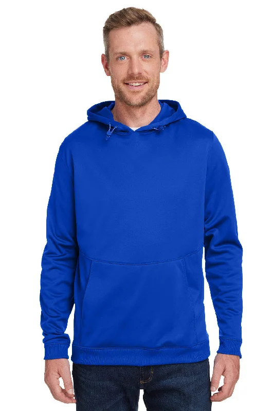 Classic Shorts Under Armour Mens Storm Armourfleece Water Resistant Hooded Sweatshirt Hoodie w/ Pouch Pocket - Royal Blue