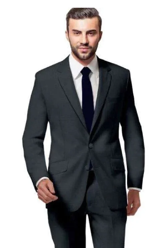 Trendy Sweatshirts Dark Grey Suit