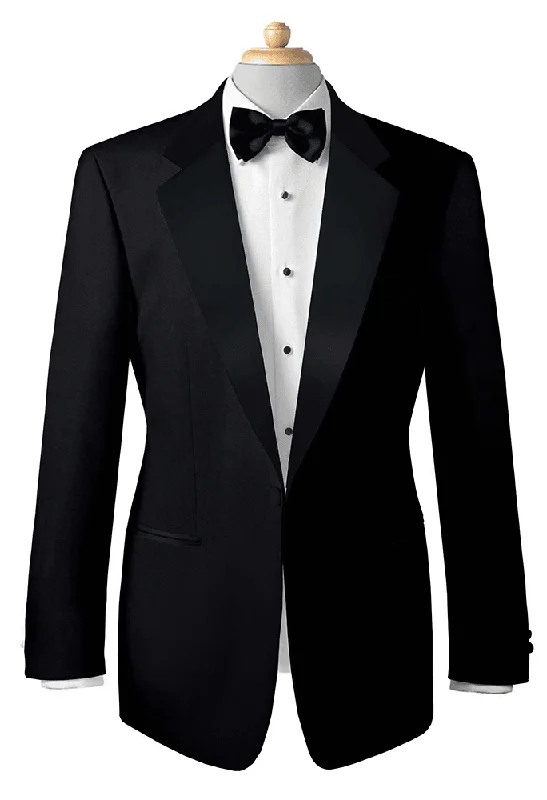 Warm Pants Italian Black Tuxedo Suit