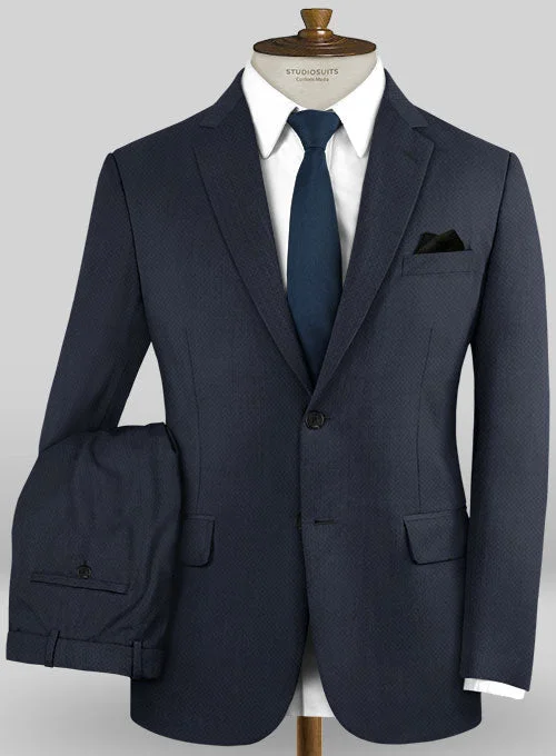 Casual Suits Caccioppoli Sun Dream Zicci Blue Wool Silk Suit