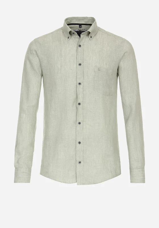 Casa Moda Linen Shirt, Waterfall