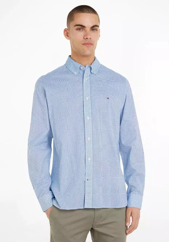 Tommy Hilfiger Natural Soft Flex Shirt, Classic Blue