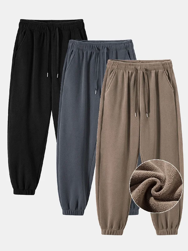 3 Pieces Polar Fleece Joggers