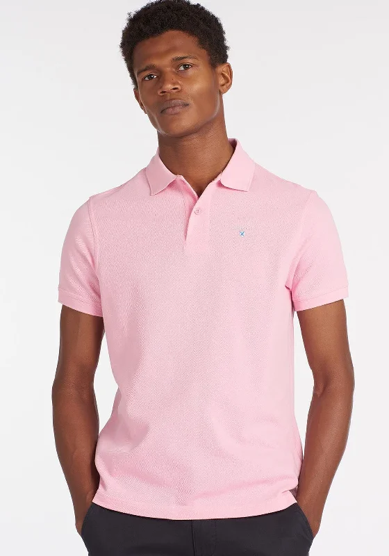 Barbour Sports Polo Shirt, Pink