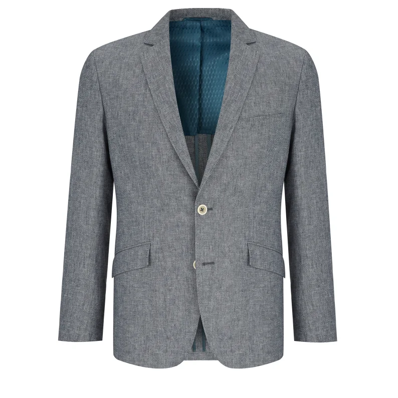 DOUGLAS® SB2 Faro Linen Blend Jacket/Blue