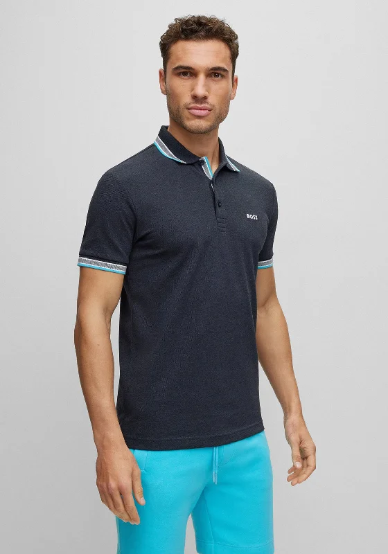 Hugo Boss Paddy Polo Shirt, Dark Blue