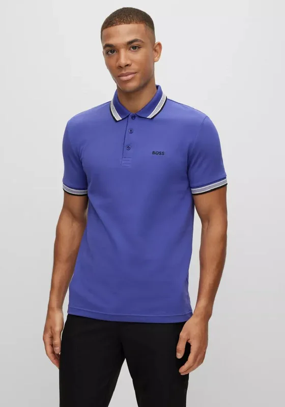 Hugo Boss Paddy Polo Shirt, Purple