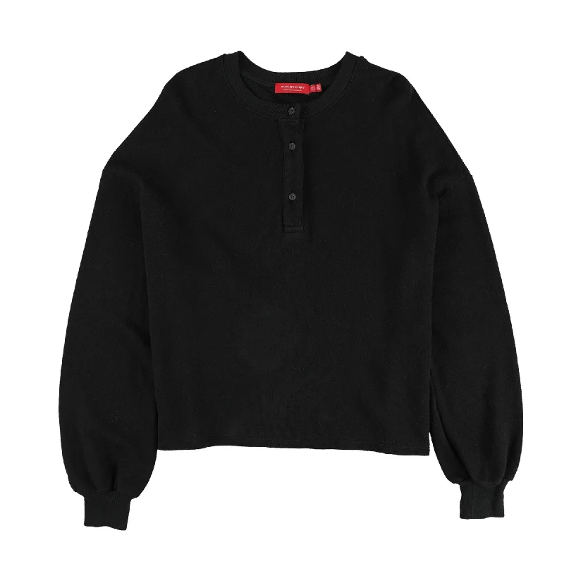 n:philanthropy Womens Pratt Sweatshirt, Black, Small