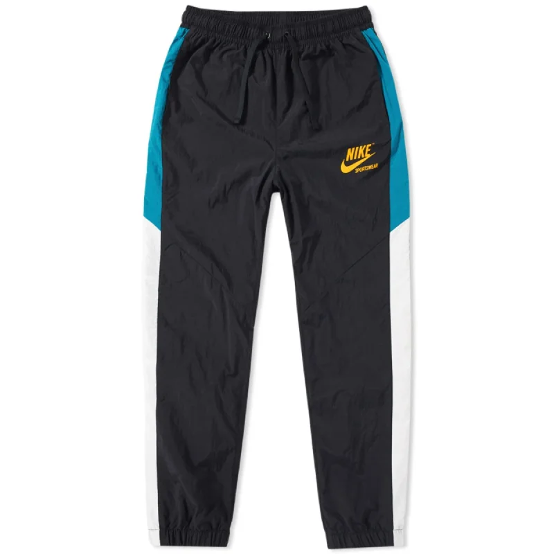 Nike Archive Woven Pant Black/Blustery-Sail  921745-010 Men's