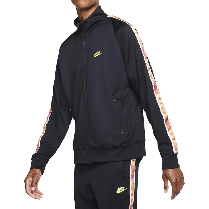 Nike Organic Distortion Jacket Black/Yellow  CW4806-010 Men's