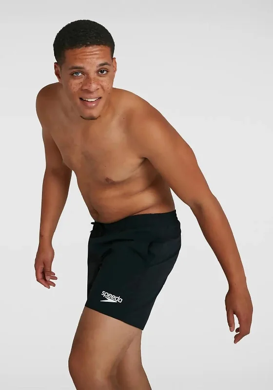 Speedo Essentials 16” Swim Shorts, Black