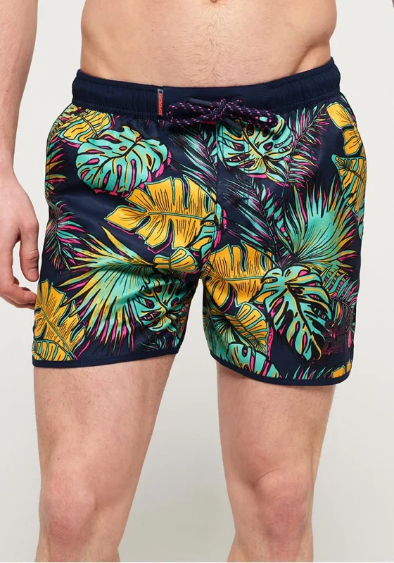 Superdry Echo Racer Swim Short, Multi