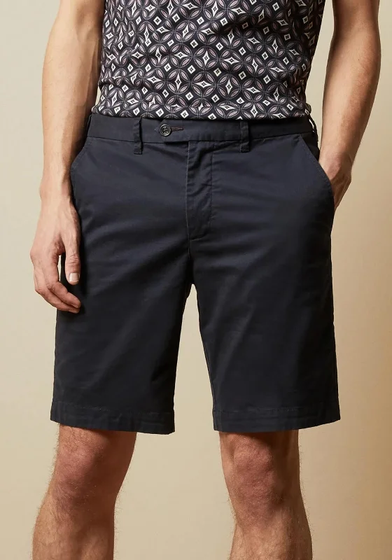 Ted Baker Buenose Core Plain Chino Shorts, Navy