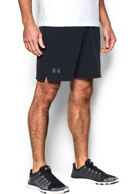 Under Armour Heat Gear Fitted Shorts, Black