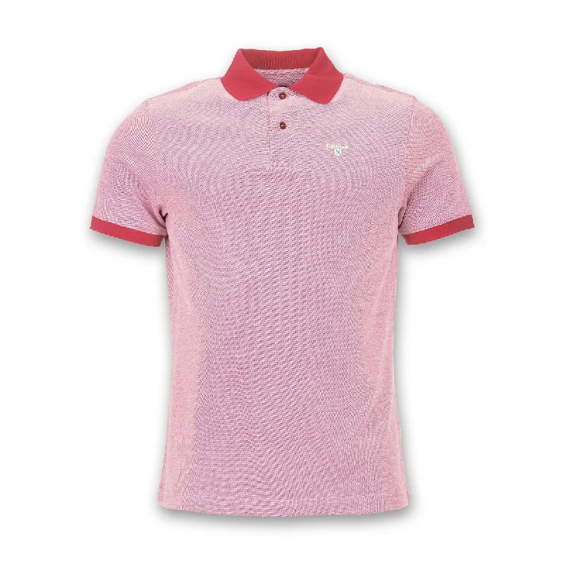 Barbour - Sports Mix Polo Shirt in Raspberry