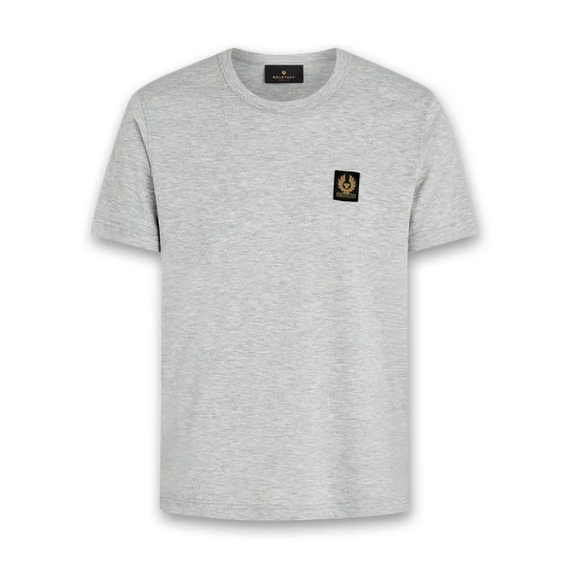 Belstaff - Logo T-Shirt in Old Silver Heather