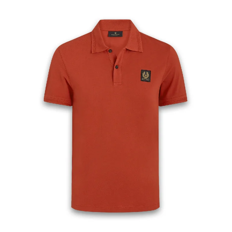 Belstaff - SS Polo Shirt in Red Ochre