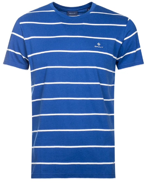 Br Stripe Short Sleeve T-Shirt College Blue