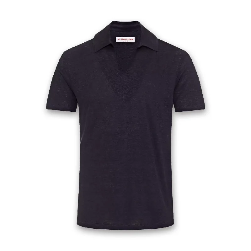 Orlebar Brown - Mayer Polo in Night Iris