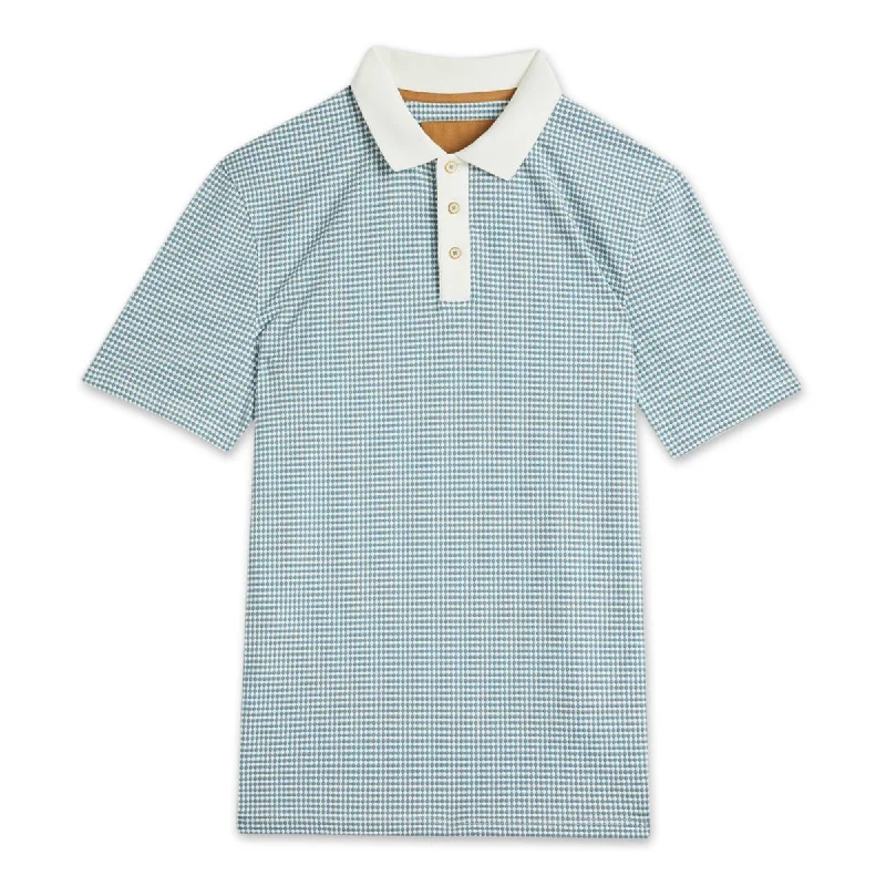 Ted Baker - KRANE Textured Polo Shirt in Blue