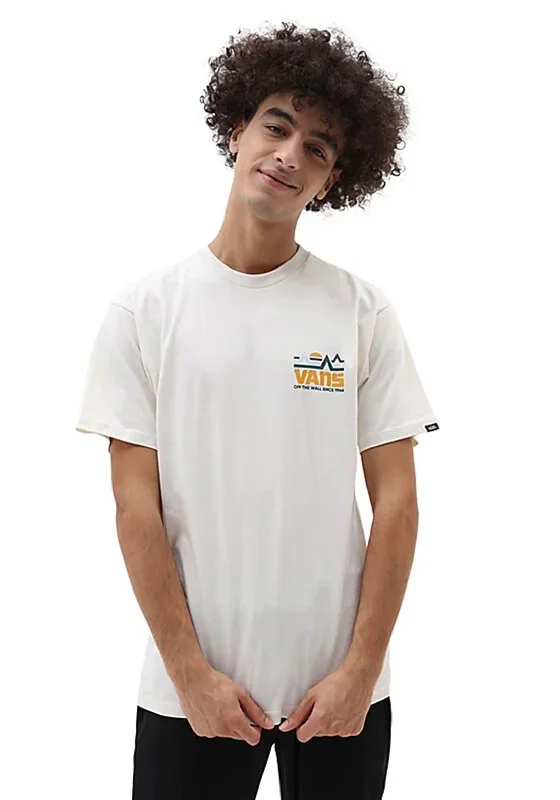 Vans Mountain Logo T-Shirt, Antique White